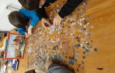 Styczeń w świetlicy w Łazdojach 14