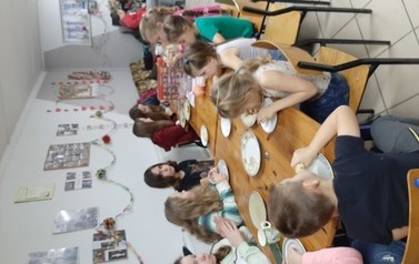 Aktywny luty w świetlicy w Łazdojach 15