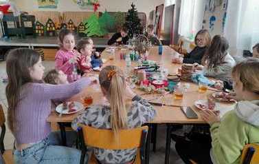 Pracowity marzec w świetlicy w Koczarkach 16