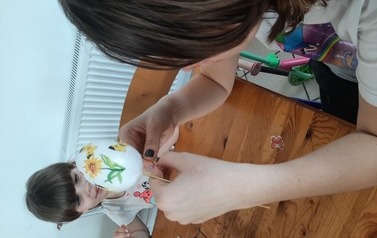 Podsumowanie kwietnia w świetlicy w Łazdojach 4