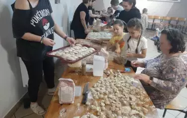 Magiczny czas w świetlicy w Łazdojach 15