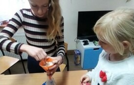 Styczniowe dni w świetlicy w Pręgowie 8