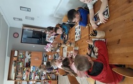 Podsumowanie kwietnia w świetlicy w Łazdojach 14