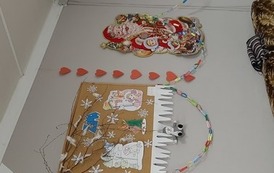 Kreatywny grudzień w świetlicy w Łazdojach 7