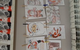 Kreatywny grudzień w świetlicy w Łazdojach 12