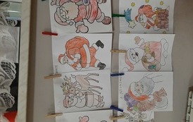 Kreatywny grudzień w świetlicy w Łazdojach 13